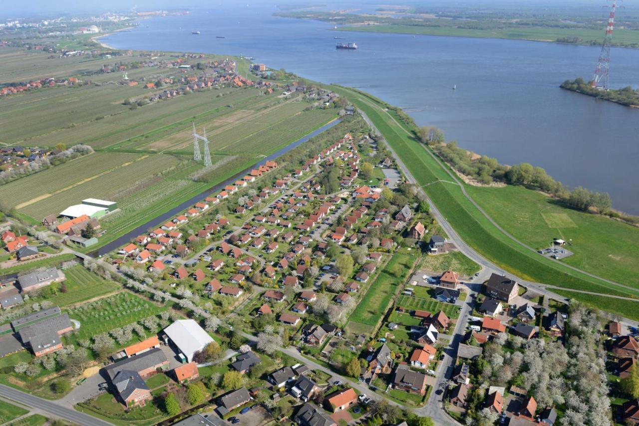 Premium-Ferienhaus Deichbluete Im Feriendorf Altes Land Twielenfleth Zewnętrze zdjęcie